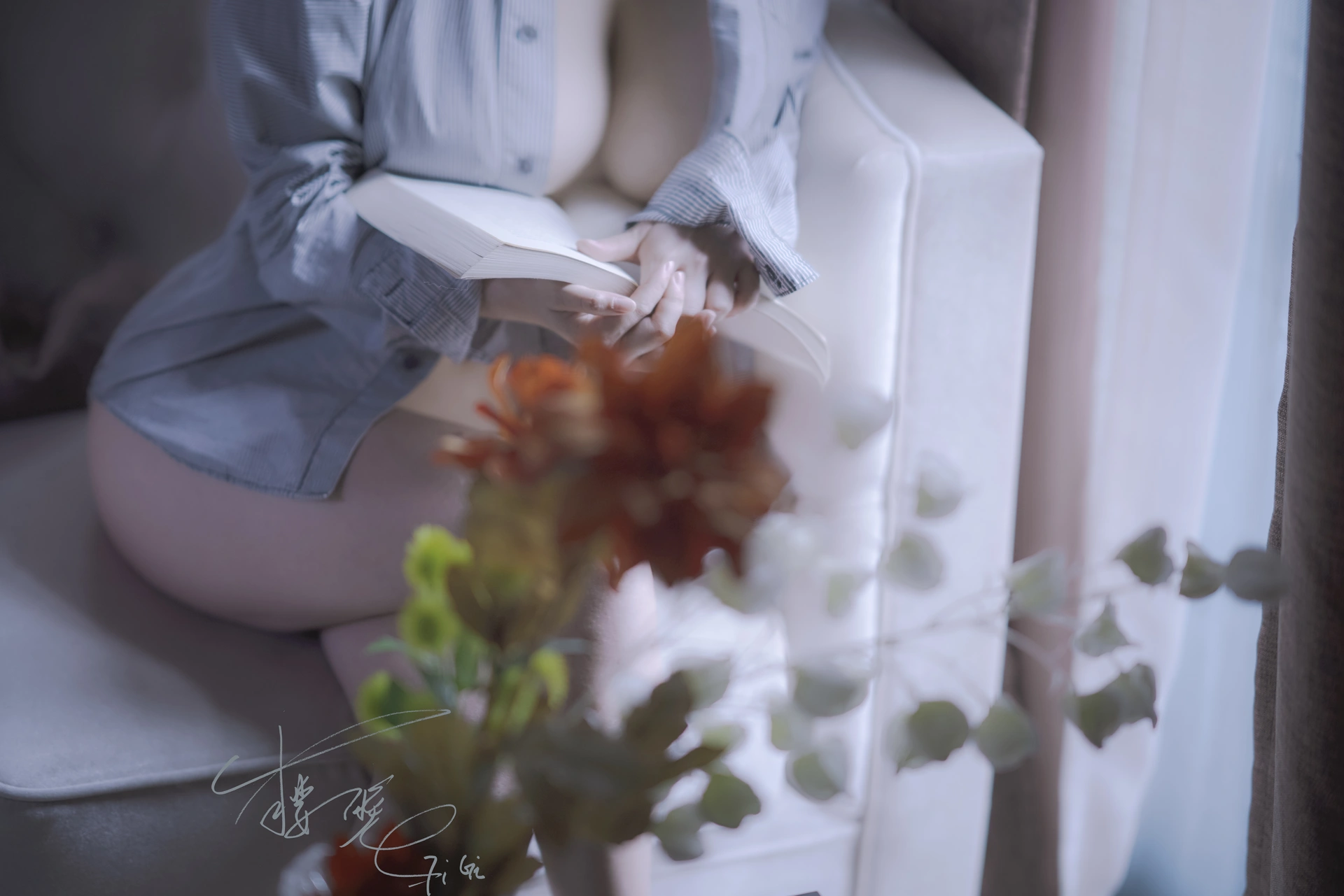 樱晚gigi - NO.29 粉丝群收费写真29 你的衬衫 1